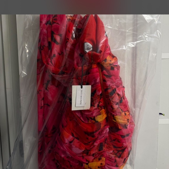 Floral Strapless Dress - Picture 5 of 6